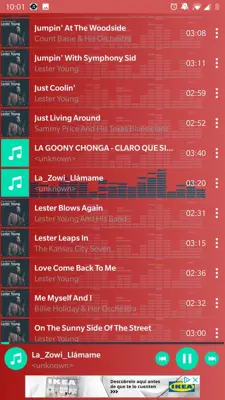 MP3 Player android App screenshot 8